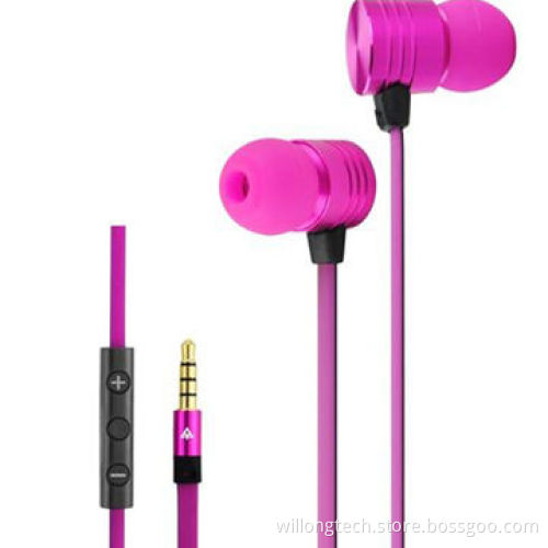 Colored wired earphones for iPhone 5New